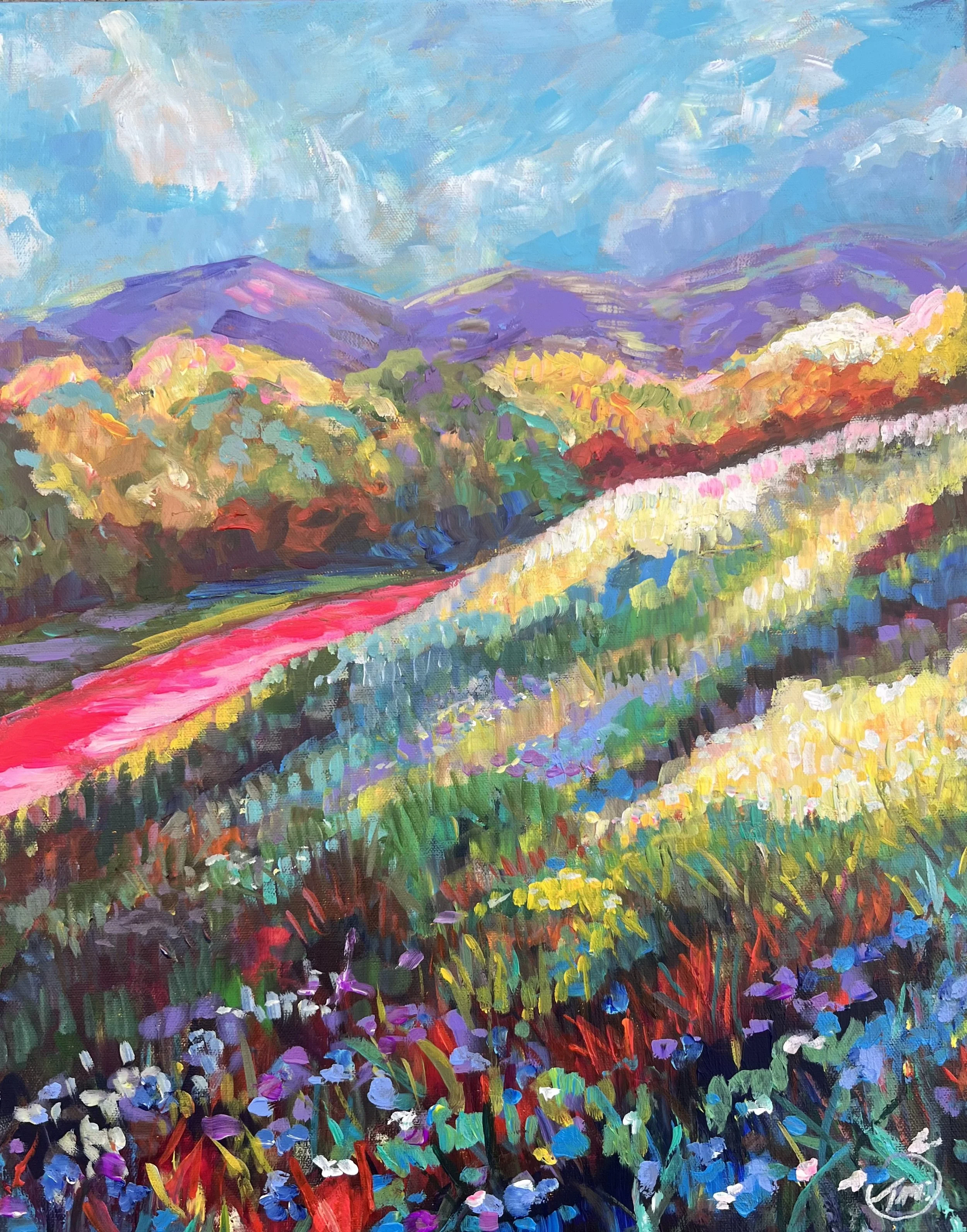 Colorscapes XL, Fields & Flowers June 7 & June 8, 10:00am -3:30pm both days- with guest artist Tania Dirks