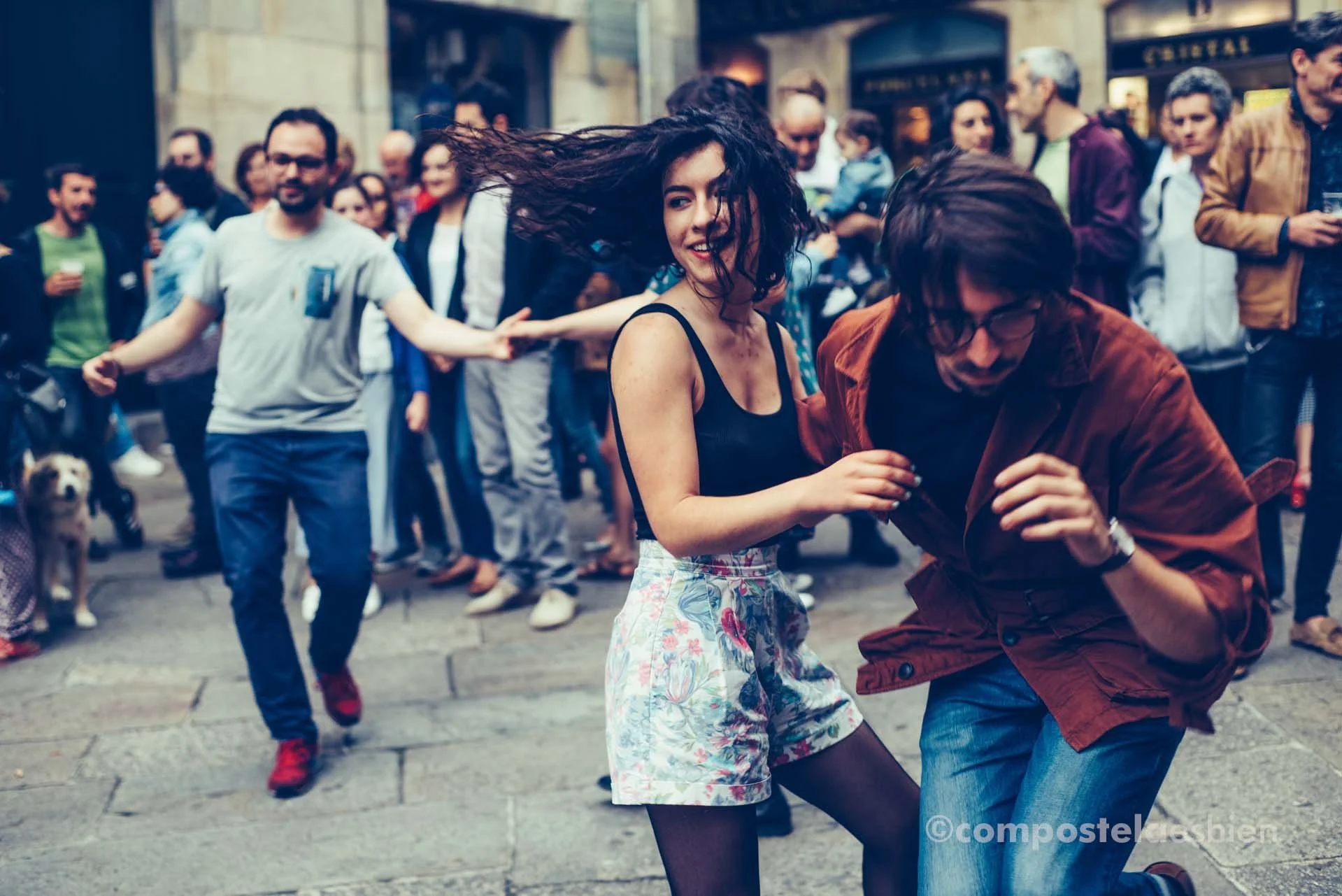 Dancing in the street