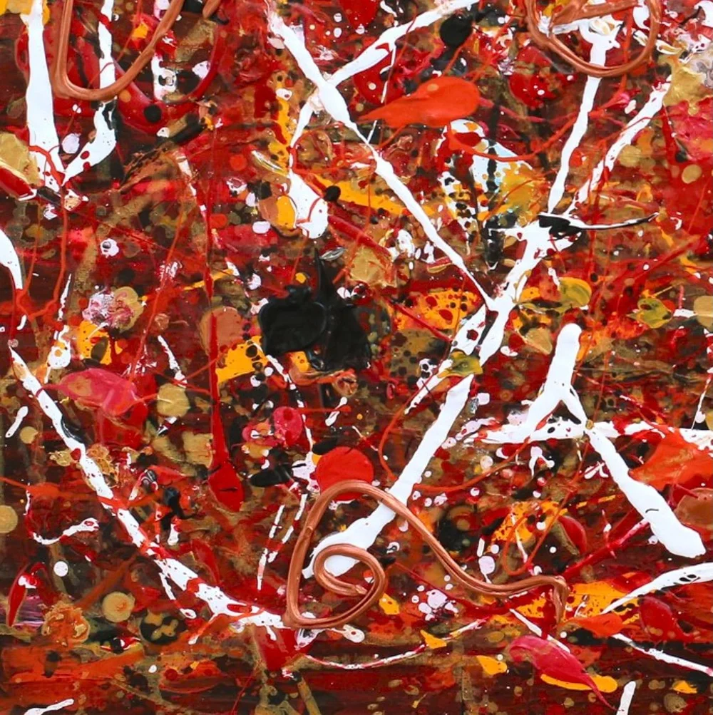 CHAOTIC SYMPHONY -PRINT — PHILIP ALLEMAN - Abstract & Pop Artist