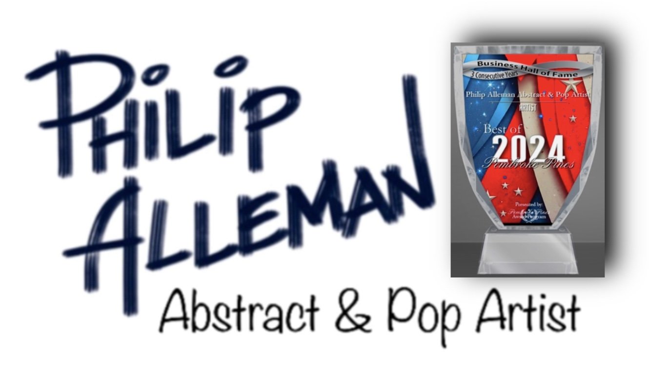 PHILIP ALLEMAN - Abstract &amp; Pop Artist