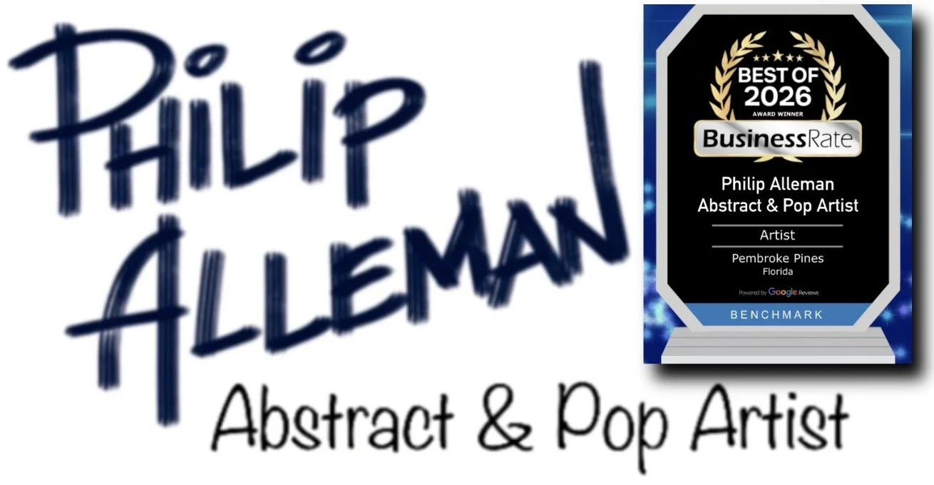 PHILIP ALLEMAN - Abstract &amp; Pop Artist
