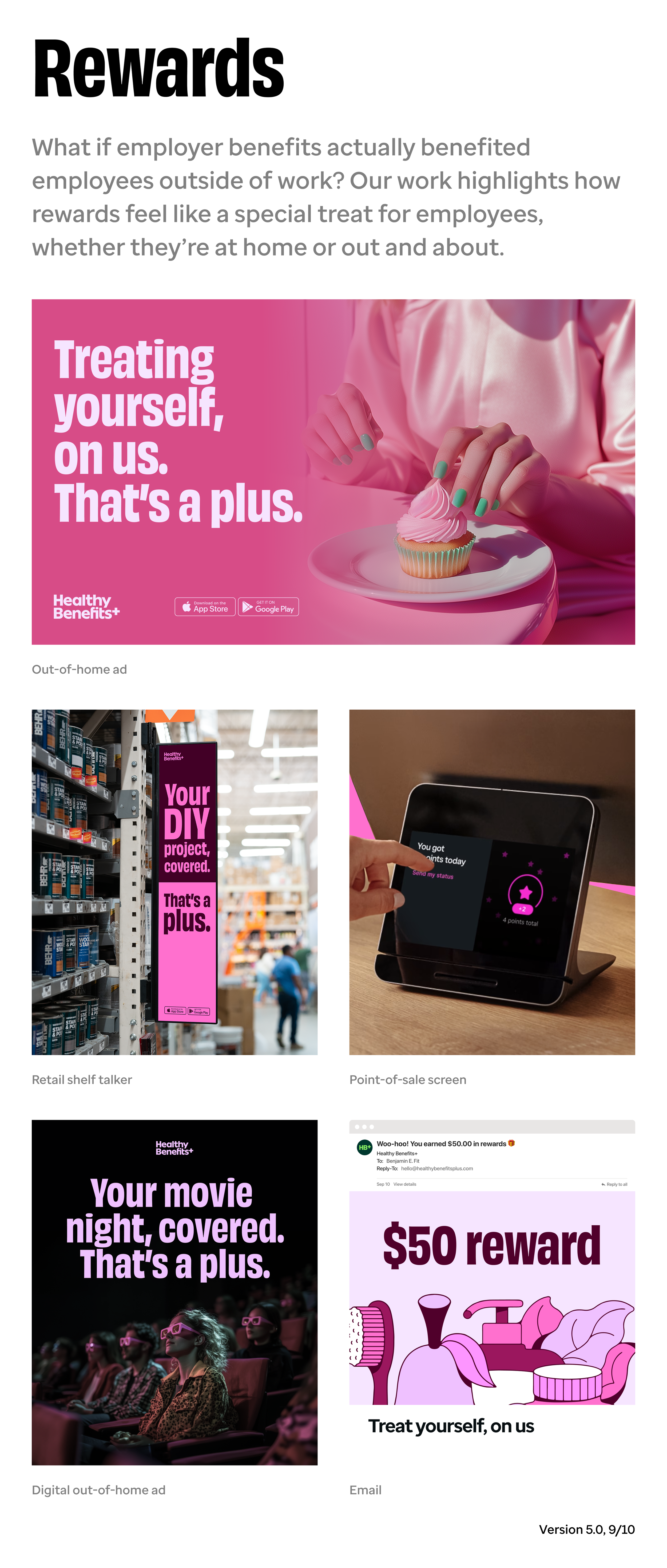 ... and free money to spend on just about anything. (Once it's earned by completing healthy activities, of course.)