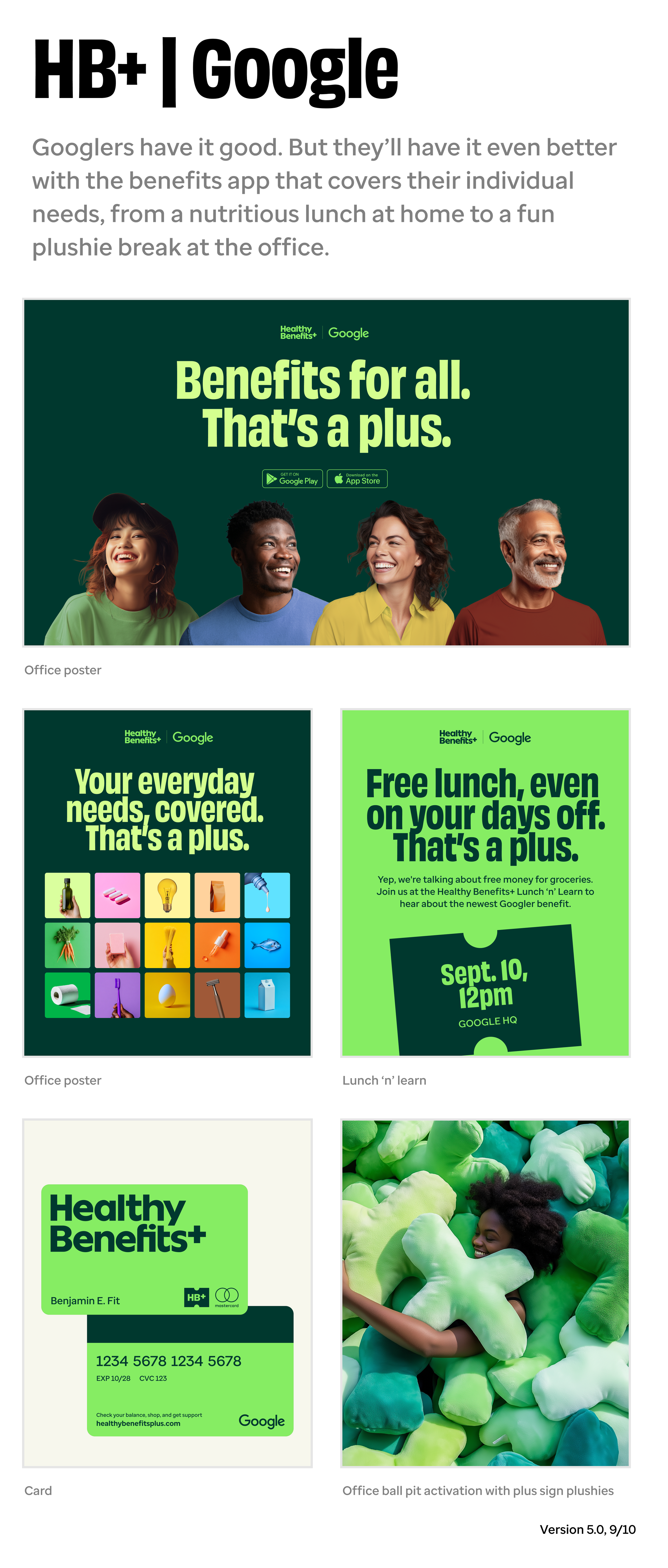 For an employer like Google, Healthy Benefits+ means happier, healthier employees.