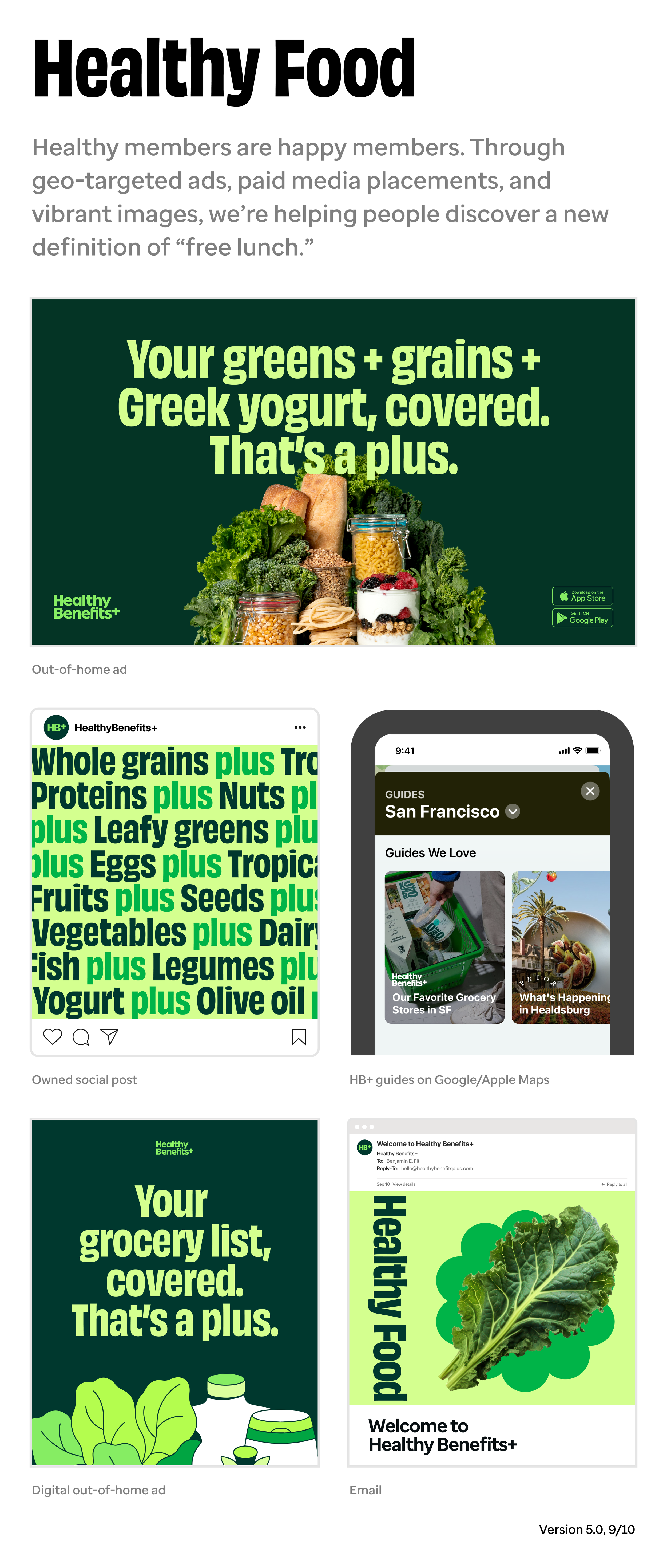 For members, Healthy Benefits+ means free healthy food...