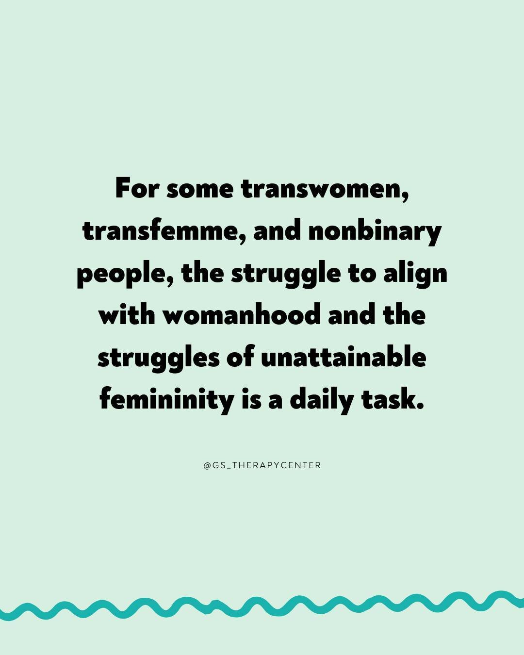 For trans and nonbinary people, this feeling of failing at being a woman can be demoralizing despite where you are on the gender spectrum. The language of &ldquo;failed woman&rdquo; itself is harsh and can leave one with a sense of finality. Yet, dec