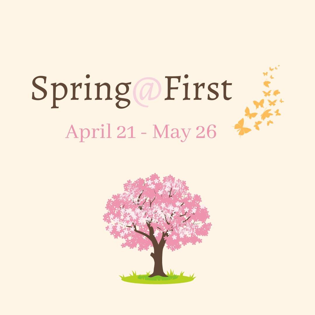 Click the link in bio to read our Spring Newsletter, Spring@First.