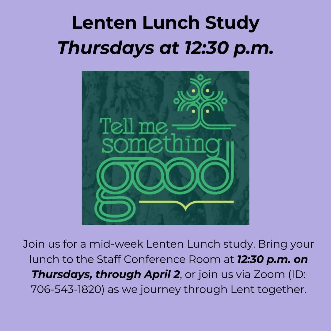 On Ash Wednesday, we began the season of preparation called Lent &mdash; moving together toward the cross, following Jesus along the road to Jerusalem, and deepening our faith in God who is with us in all of it. As we ready ourselves for Lent and dis