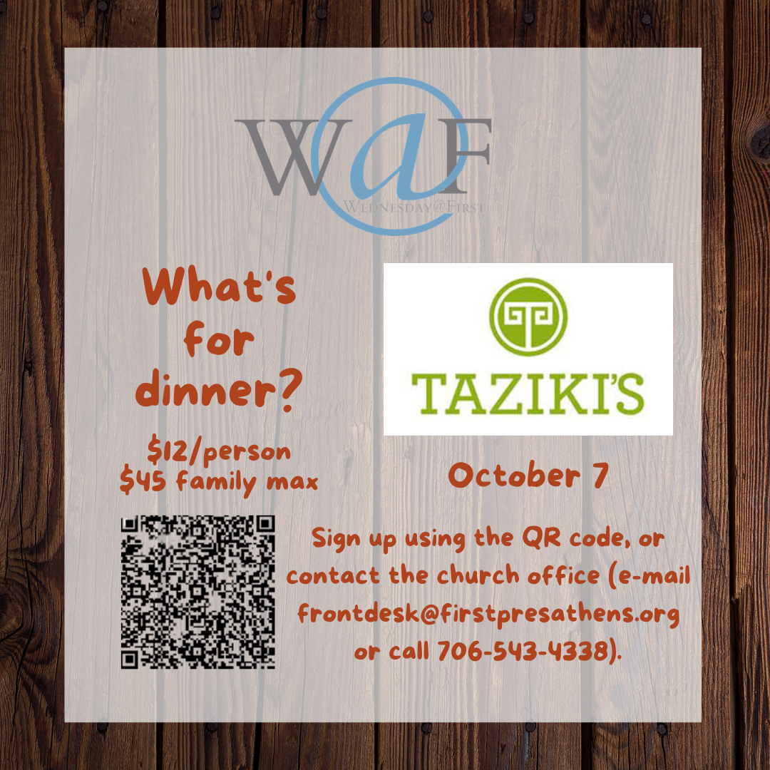 Wednesday@First Fall 2026