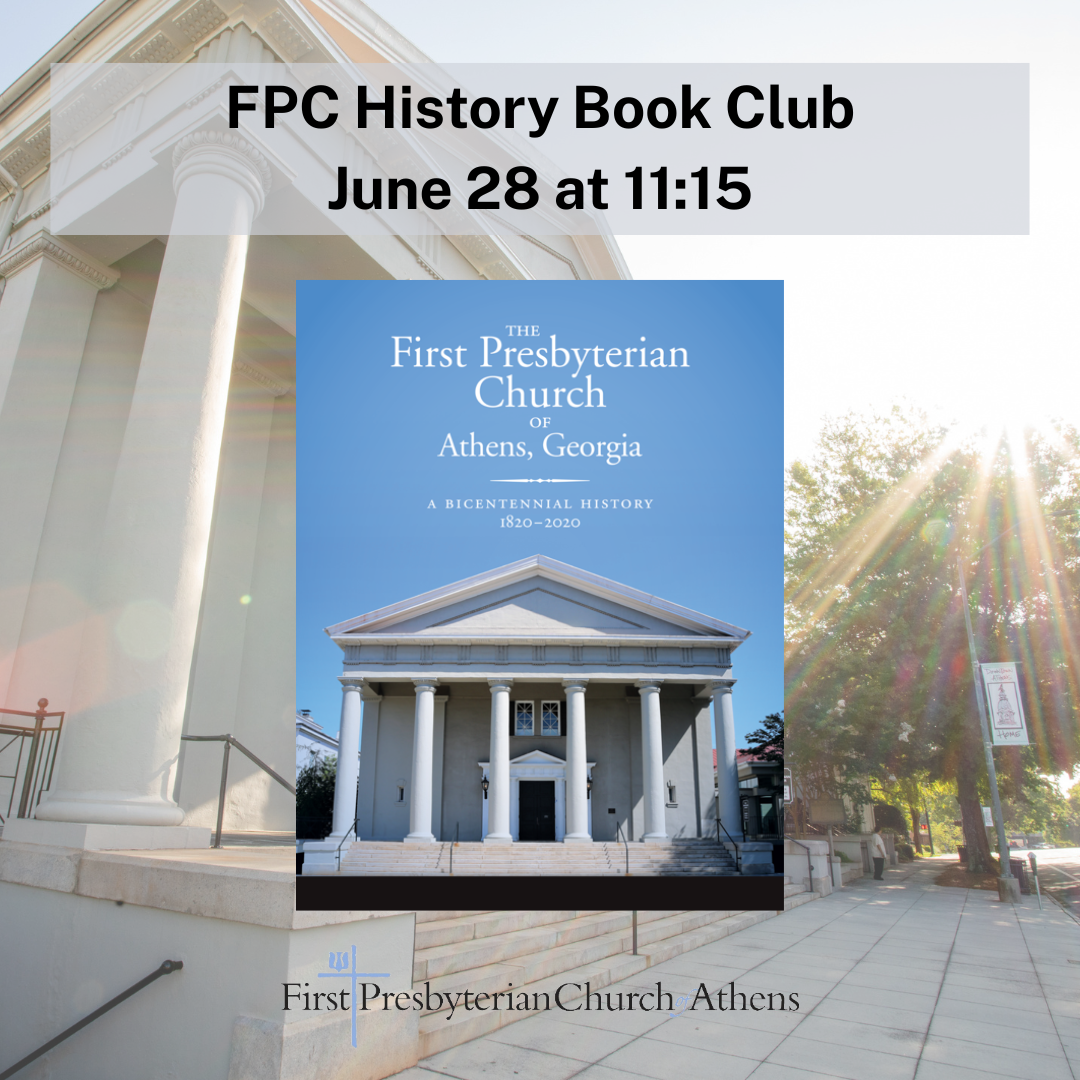 FPC History Book Club, June 28 from 11:15-12:15