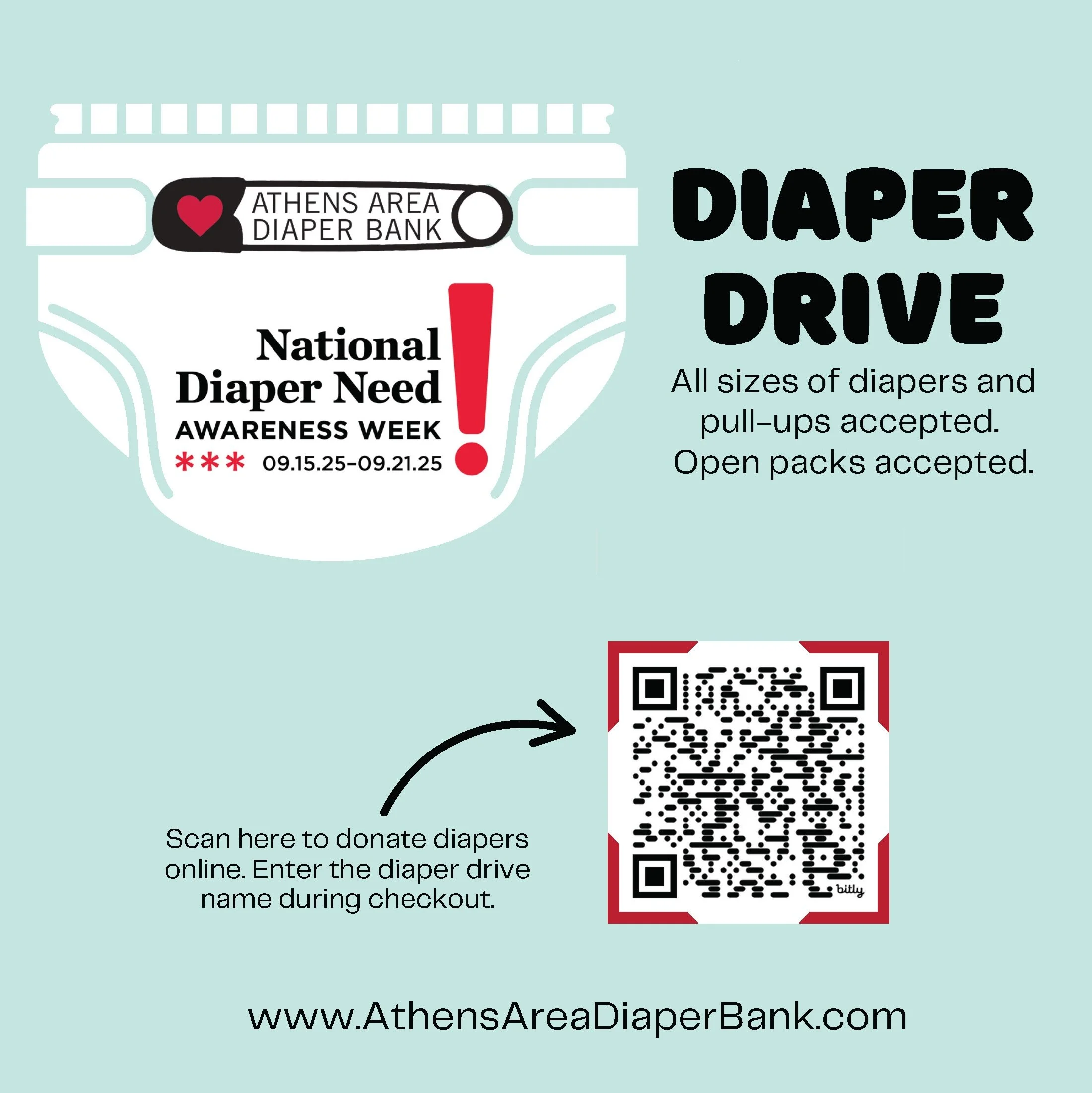 Diapers Donations Needed - Athens Area Diaper Bank Diaper Drive