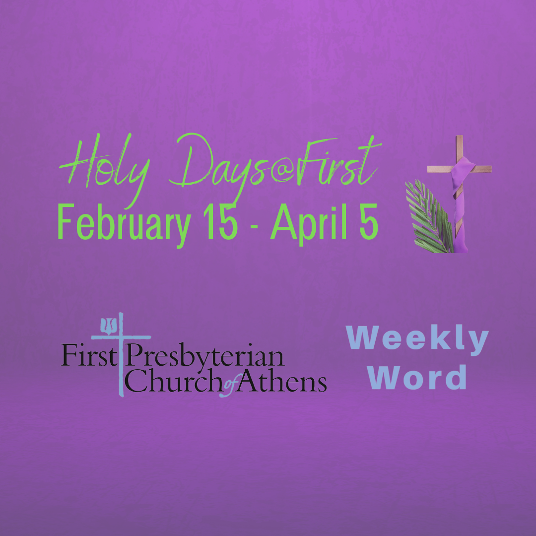 Weekly Word - Sunday, February 15, 2026