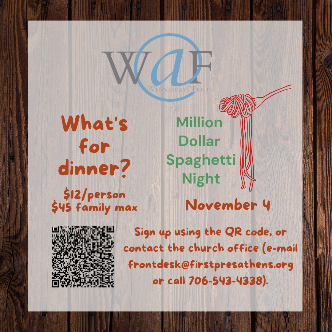 Wednesday@First Fall 2026