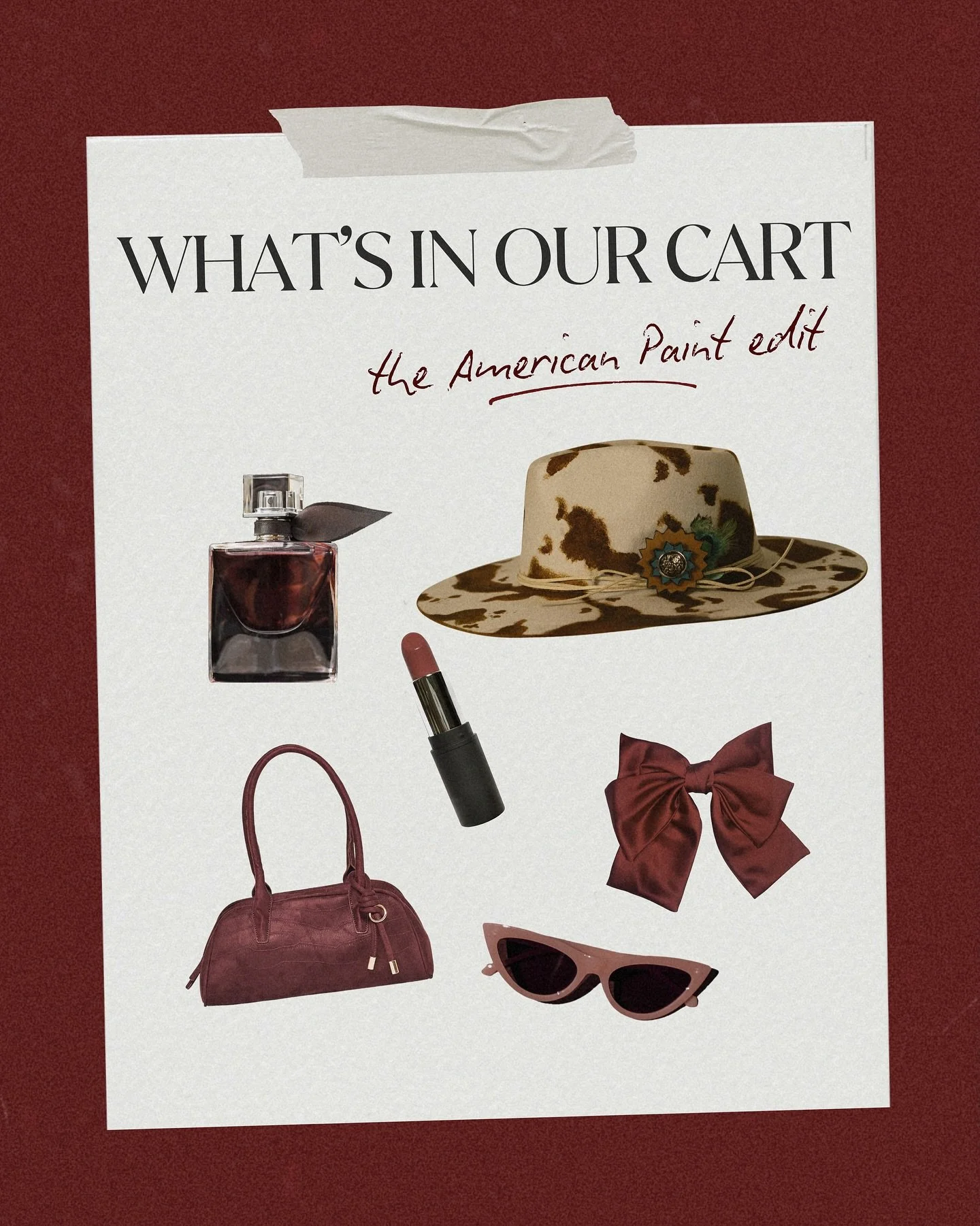 What&rsquo;s in your cart??? 
Make sure we are in it to make the best out of your outfit and essentials!