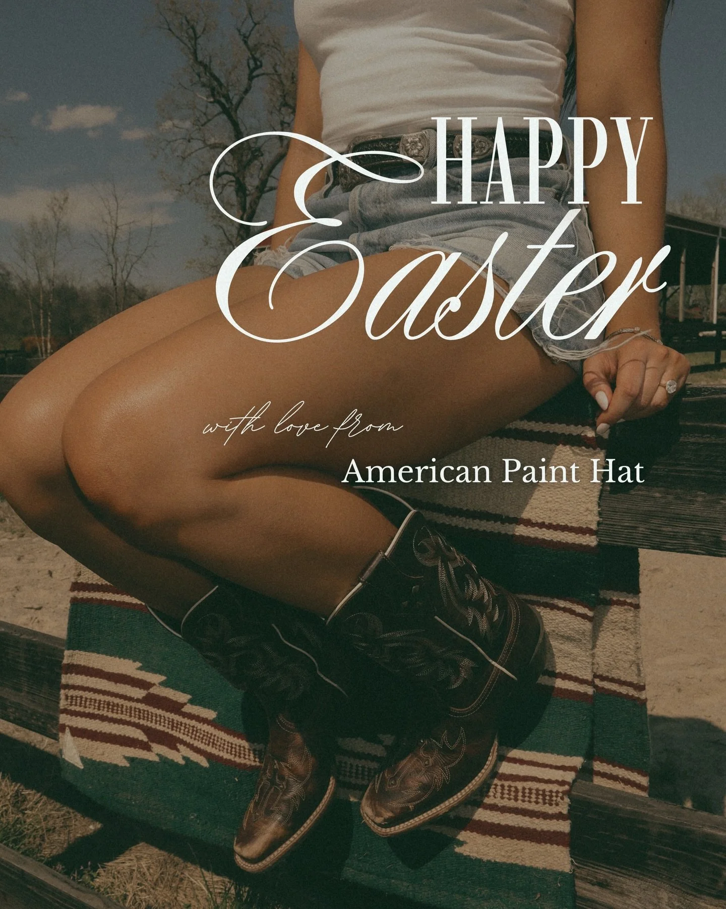 Happy Easter from our family to yours 🐣🤠 Whether you&rsquo;re brunching, celebrating, or just enjoying the long weekend &mdash; we hope it&rsquo;s as good as a fresh custom brim feels.