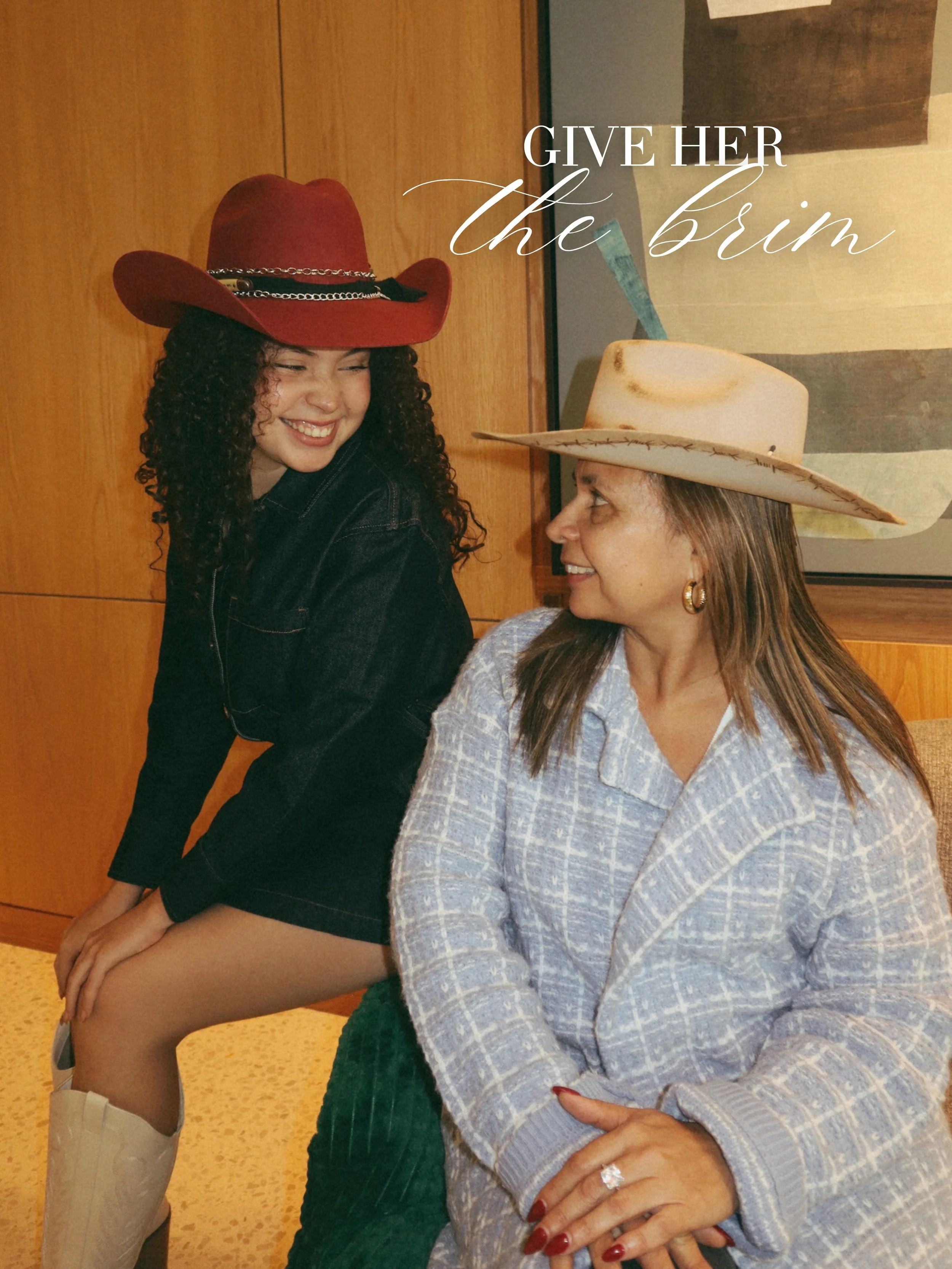Skip the flowers. Give her the brim. 🤠 
Book yours now! &mdash; link in bio.