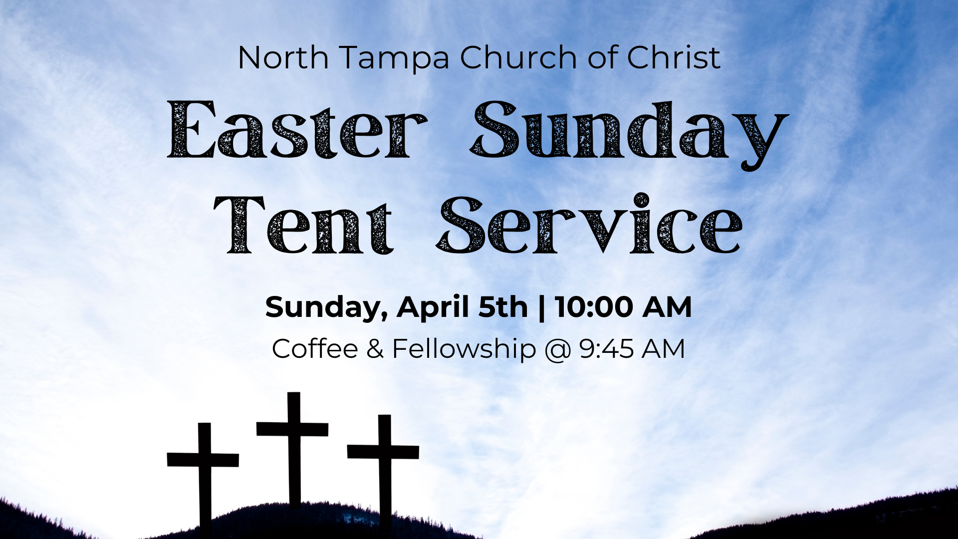 Easter Sunday Tent Service