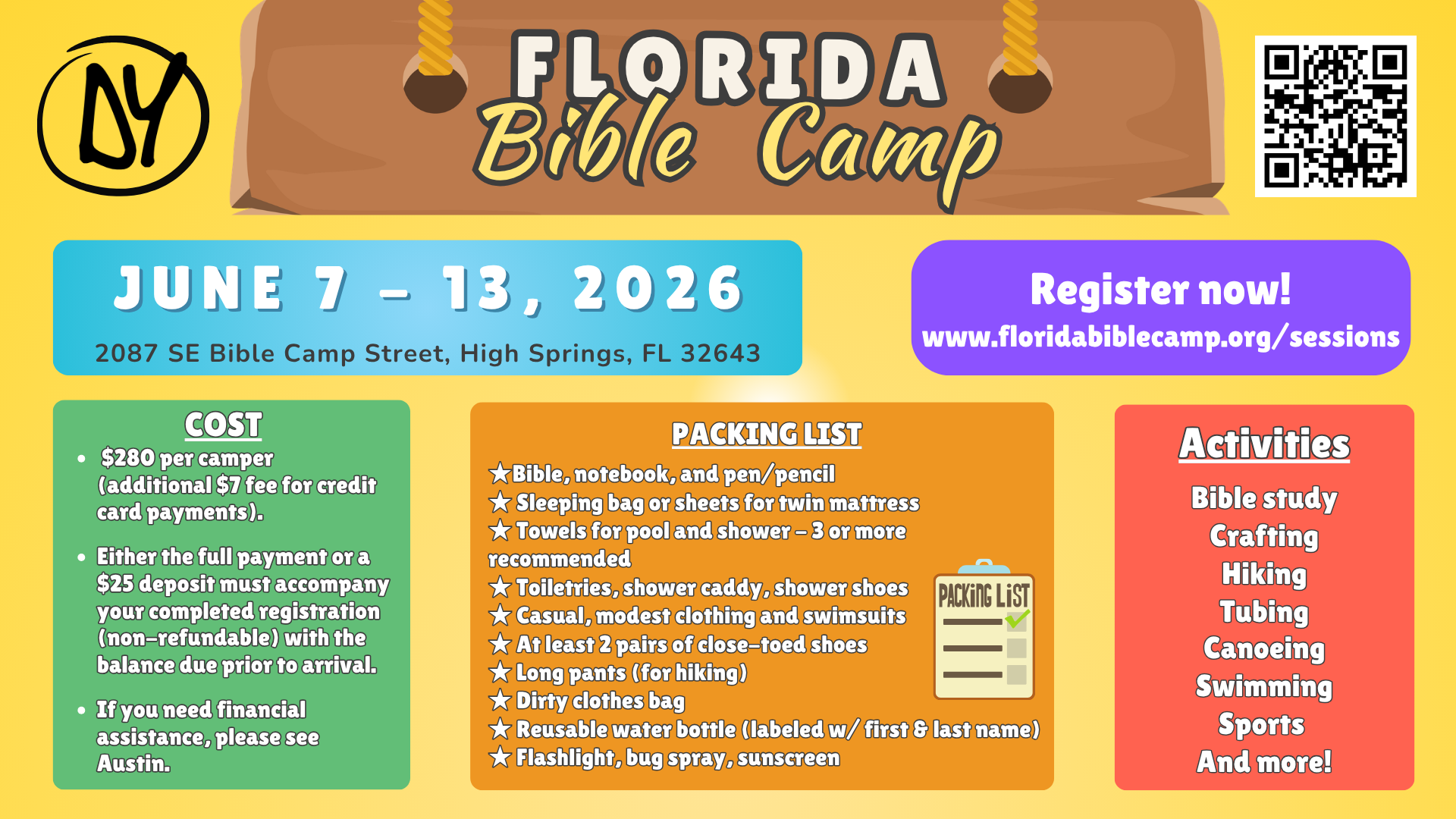 Florida Bible Camp