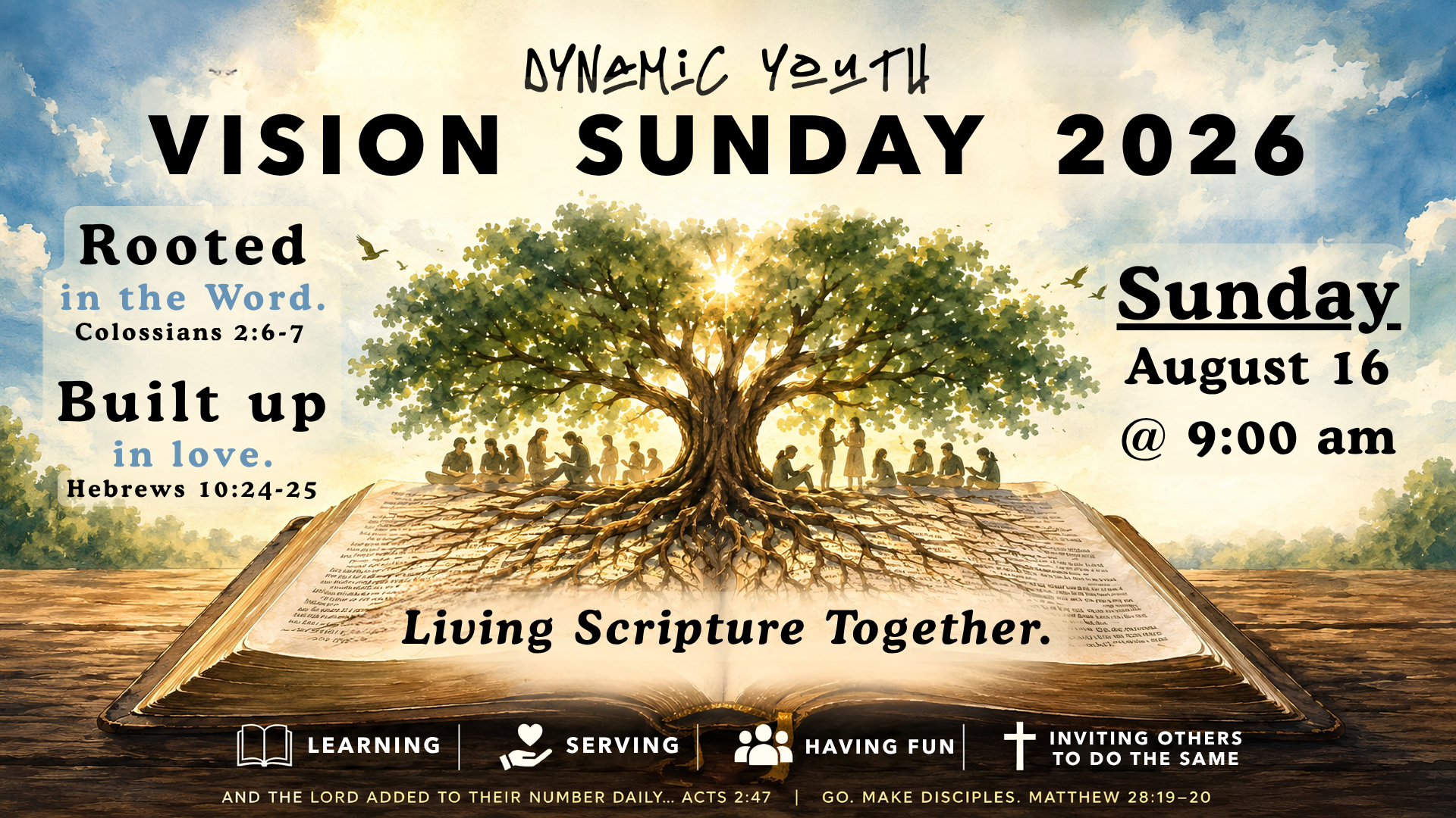 Dynamic Youth: Vision Sunday 2026
