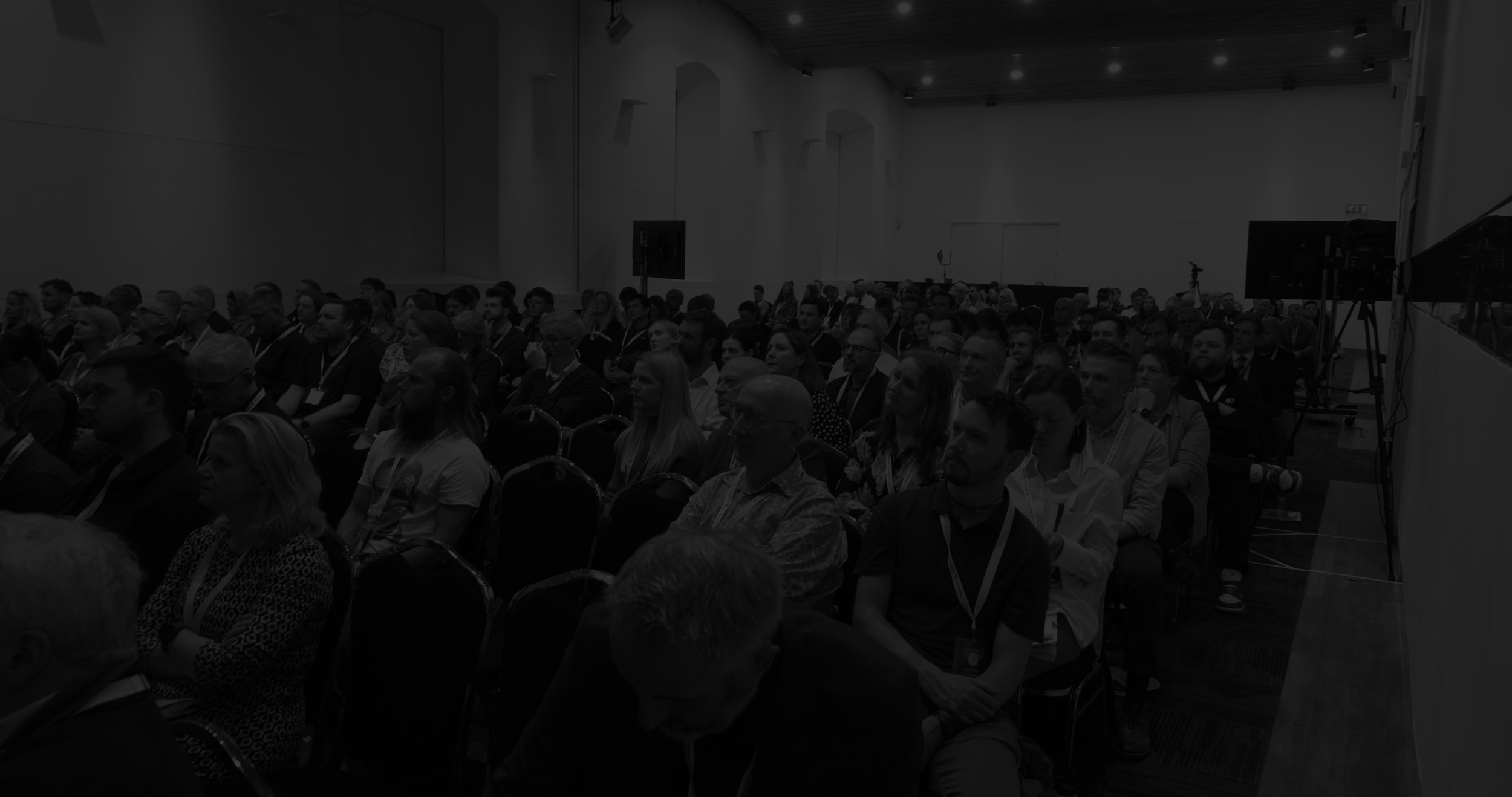 Net Zero Scotland conference panel and audience