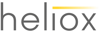 The Helix logo with the word 'helix' in gray lowercase letters and a yellow line above the 'x'.