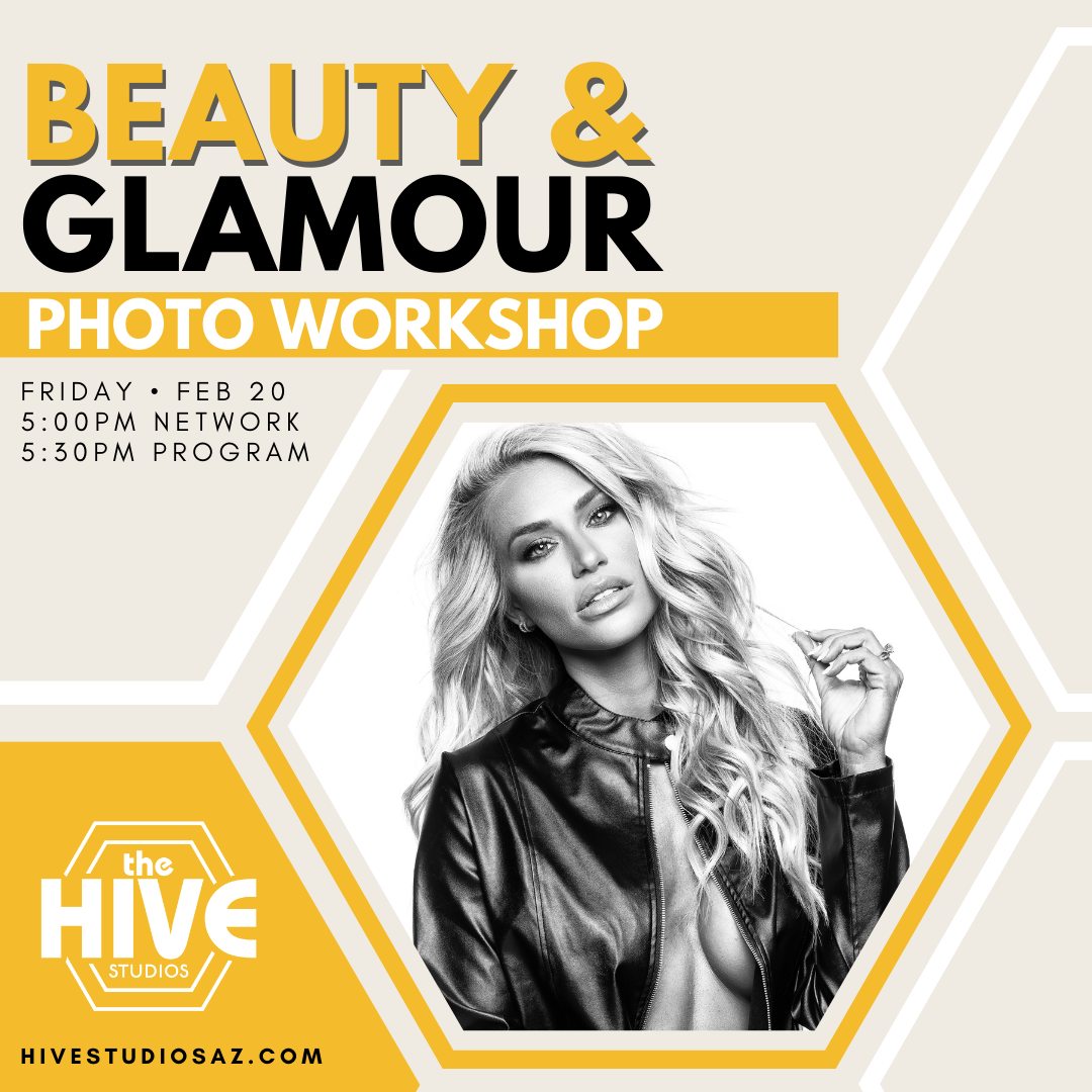 Beauty & Glamour Portraiture: Live Workshop for Photographers