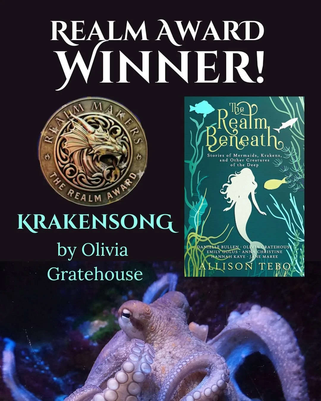 “Krakensong” from The Realm Beneath wins a Realm Award!