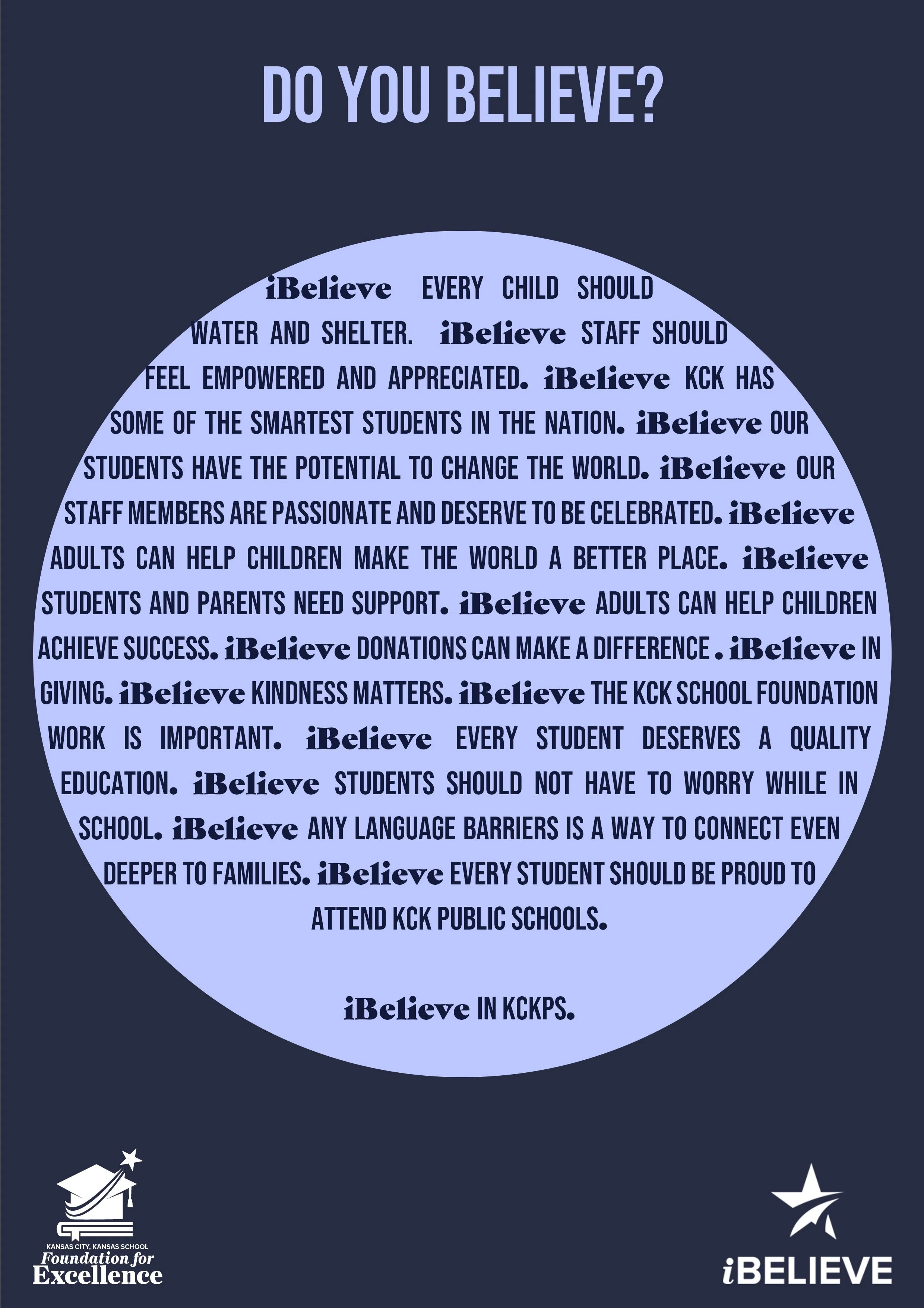 Multicolor iBelieve statementsNavy iBelieve Poster.jpg