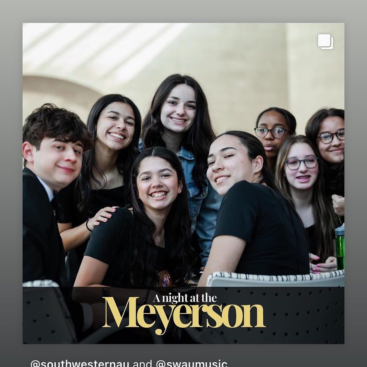 Some or our students are featured here at Southwestern Adventist University&rsquo;s Night at the Meyerson. @southwestern @swaumusic. It was a great opportunity for Voce to participate in this wonderful event. #serveloveachieve #sneceducation #snecyou