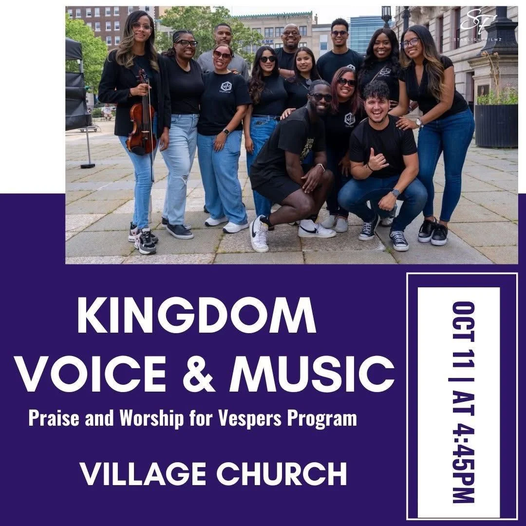🌟Alumni Weekend events continue! Be sure to come for vespers at the Village Church Saturday night evening for amazing music and speaking; featuring KVM music&rsquo;s director alum Kirosha Sidelca, &lsquo;03. 💜

#SLAPride #snec #snecyouth #SNEC #sla