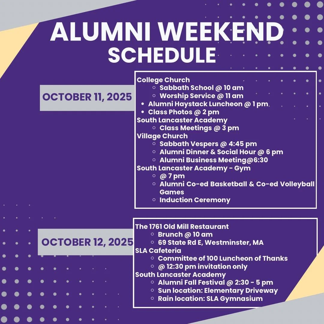 🎉 SLA&rsquo;s 143rd Alumni Weekend Has Begun! 🎉

Last night kicked off with a delicious 🍝 Spaghetti Supper and lots of reminiscing as alumni checked in and reunited with classmates. The SLA Music Department blessed us with a beautiful vespers feat