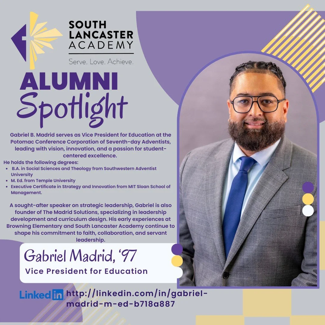 Meet Gabriel Madrid, &rsquo;97, our October Alumni Spotlight! 💙

Gabriel recently returned to campus for Alumni Weekend, where he and the 1995 Boys Basketball Team were honored as SLA&rsquo;s first Athlete Hall of Fame inductees  as the first SLA te