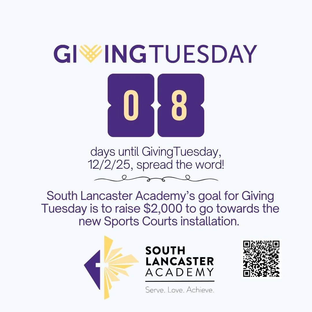 Giving Tuesday is right around the corner! Let&rsquo;s unite, give with purpose, and invest in God&rsquo;s work at SLA. 🙏💙
#snec #snecyouth #SNEC #GrowingTogether #FaithInAction #givingtuesday
