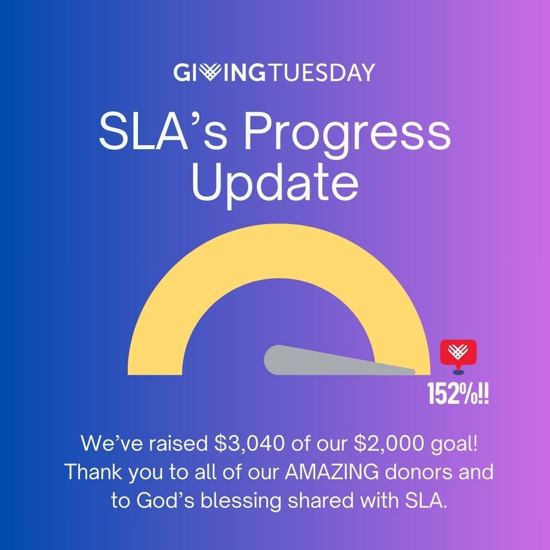 Thank you to all of our AMAZING donors!! Without your generosity, SLA wouldn't be as close to installing the outdoor sports courts as we are now.  Thank you again for making Giving Tuesday a success!

 #givingtuesday #thankyou #thankyouforyoursupport