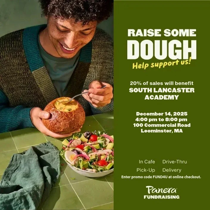Running last-minute Christmas errands today? 🎄
Stop by Panera this afternoon for an easy dinner and support SLA at the same time!

Take a break from cooking, enjoy a great meal, and help our school. See the flyers for details! ❤️

 #PTA #FaithFamily