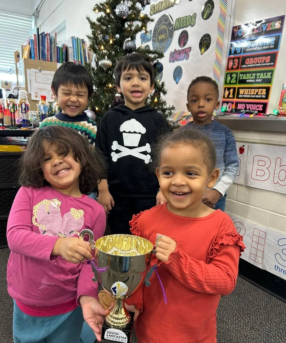 The 2025 Walk-A-Thon campaign is almost over! 🎉
We&rsquo;ve raised just under $13,000 so far&mdash;so close to our $18,000 goal! 👏
Currently, 2nd grade is in the lead for donations, and Preschool (pictured) has already surpassed their individual cl