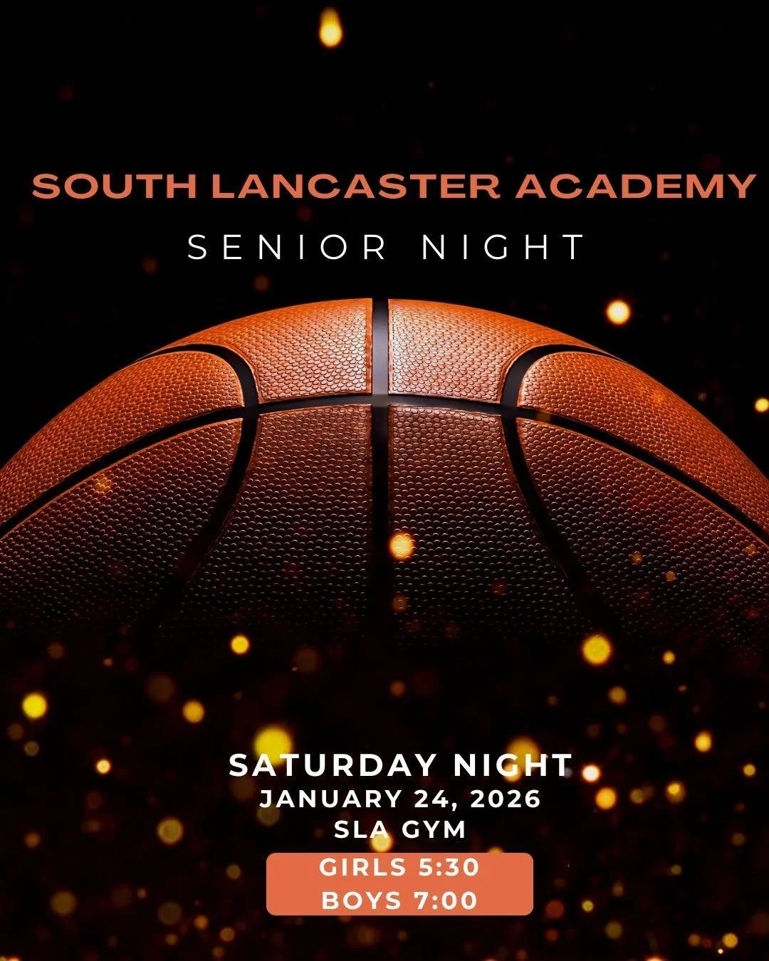 🏀✨Calling all Seniors! It&rsquo;s time to celebrate your accomplishments during the basketball season. Come on out Saturday night to honor them!👏🎉

#SLAFAMILY #senior #basketball #Crusaders #CrusaderStrong #slaathletics #crusaders #crusaderstrong