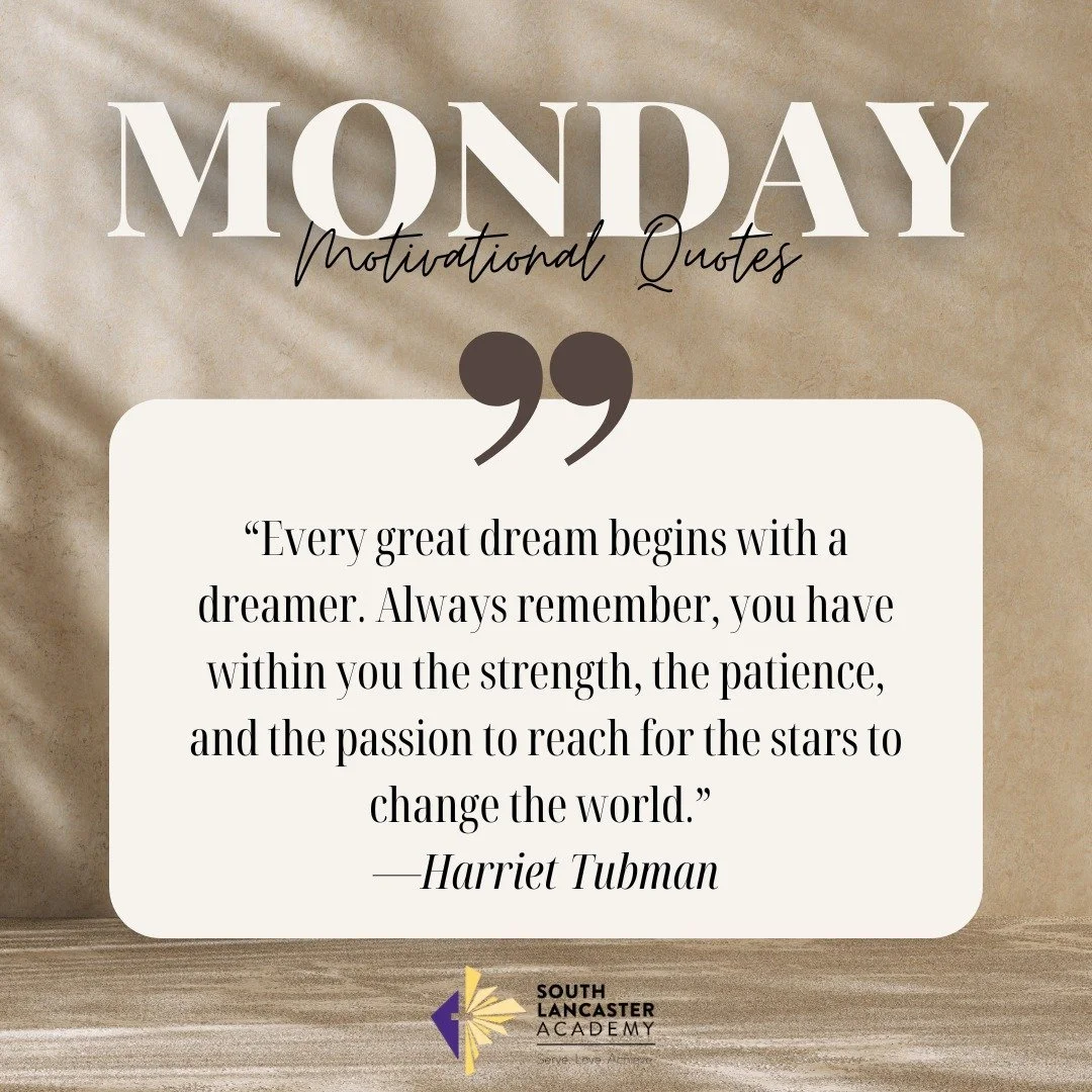 Let us all be dreamers with God by our side!