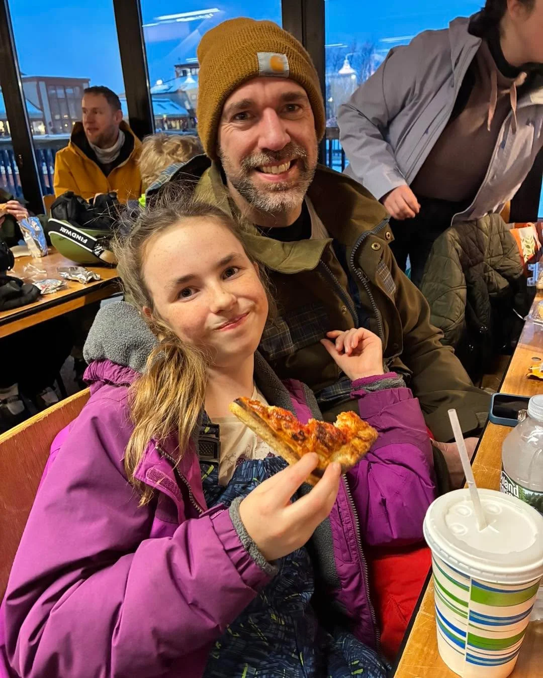 🎉❄️🎿🍕What better way than to end six weeks of ski club than with pizza?? Thanks for nurse Carmela for being an amazing sponsor for ski club; you are the best! Without all the great bus drivers and chaperones this club couldn&rsquo;t run and SLA ap