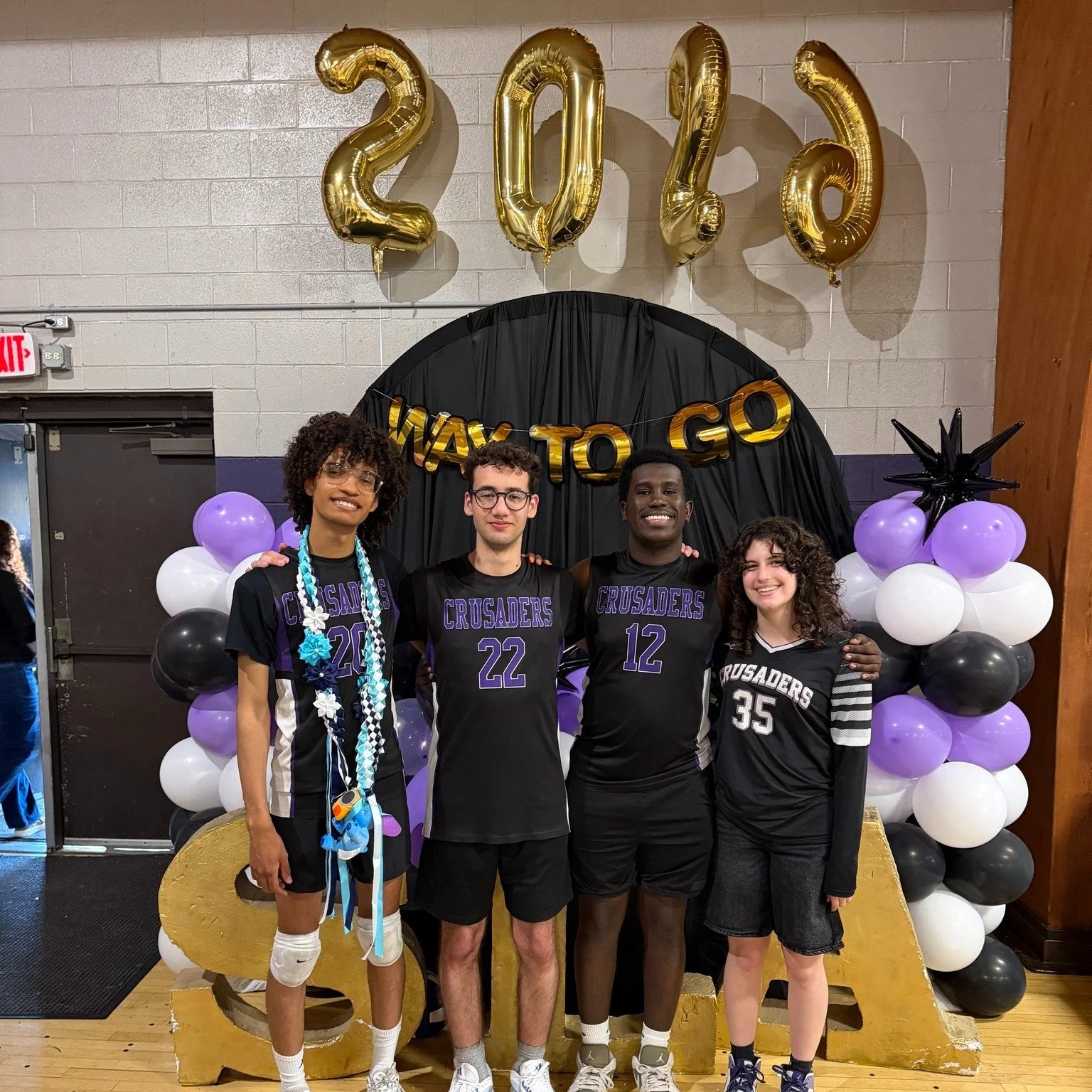 A few highlights from Senior Night for Boys Volleyball. It was a really close game; went to 5 sets and Nashoba took the win. The crowd was cheering them on through it all! Congrats for a great end of the year! #SeniorNight #volleyball #SLAPride #Grad