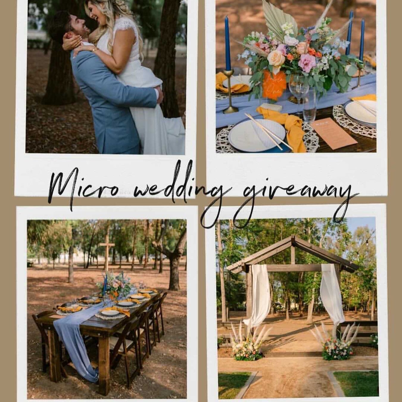 With all of the uncertainty we face today in the world, one thing we can be sure of is: Love.&nbsp;💕 Let&rsquo;s let love win today &amp; every day. We came together as a team wanting to give back to all of you with a beautiful intimate wedding just