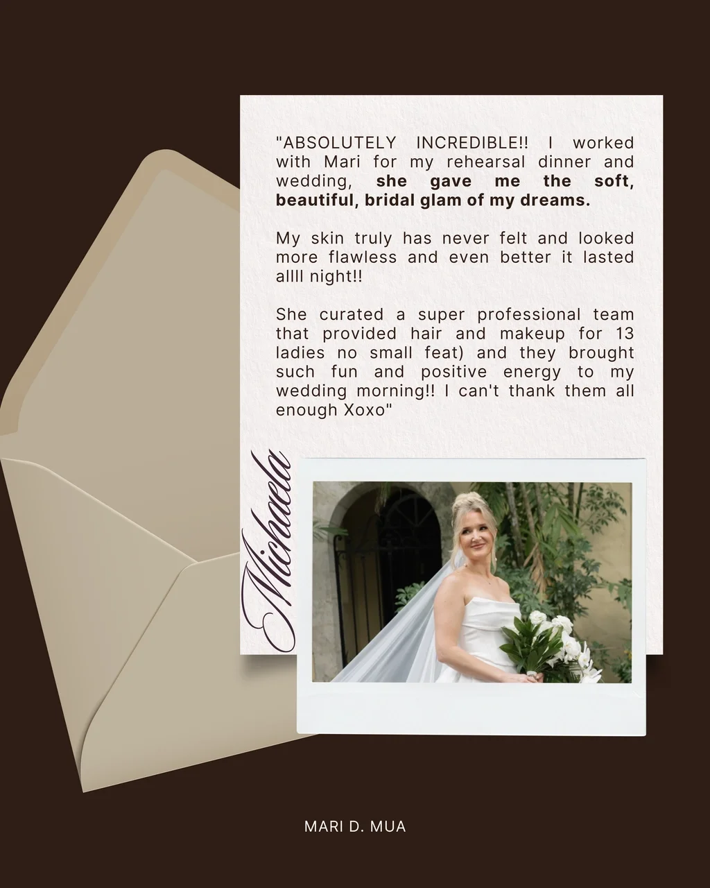 bride michaela