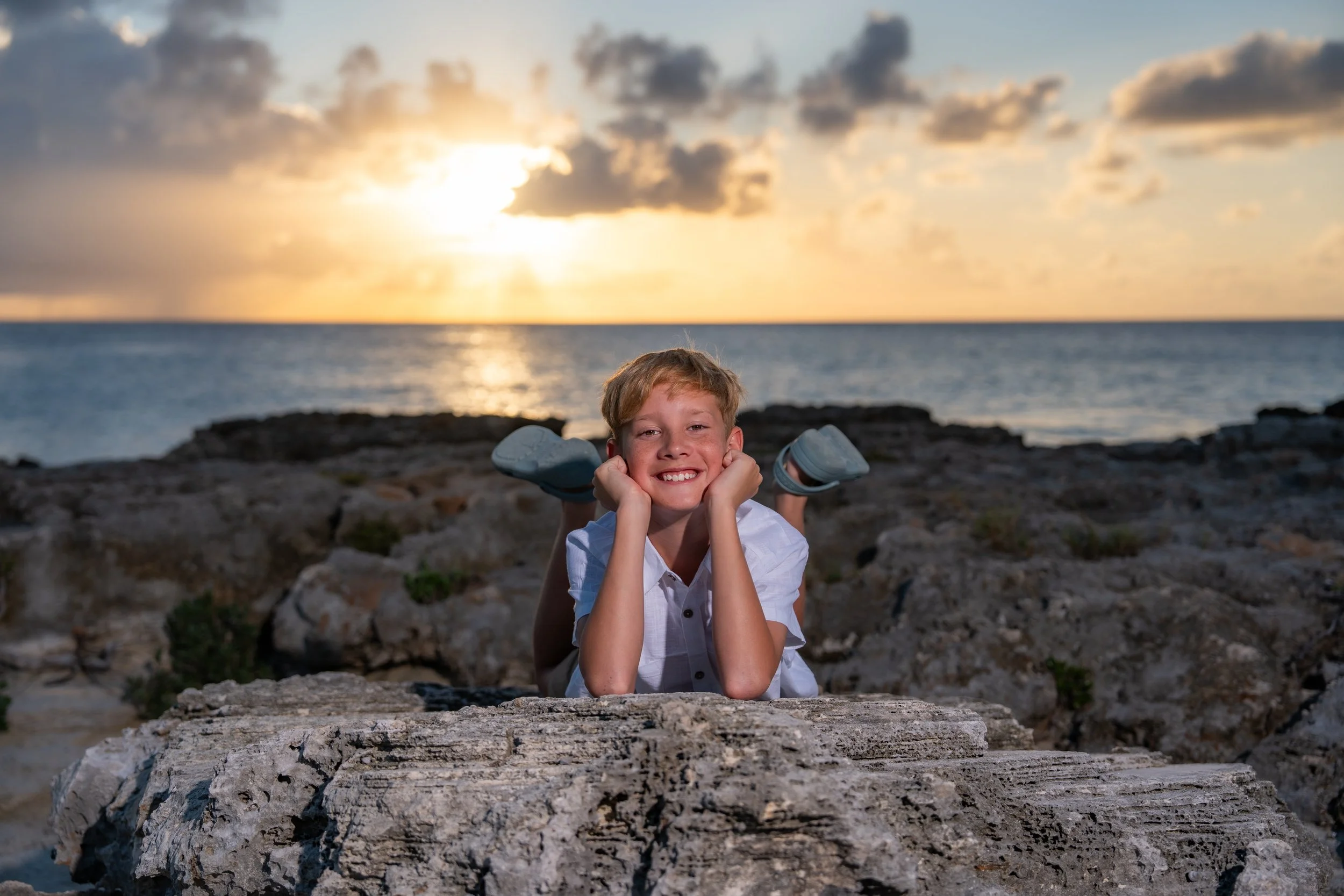 Hepfler family photo session at Colliers beach Cayman Islands