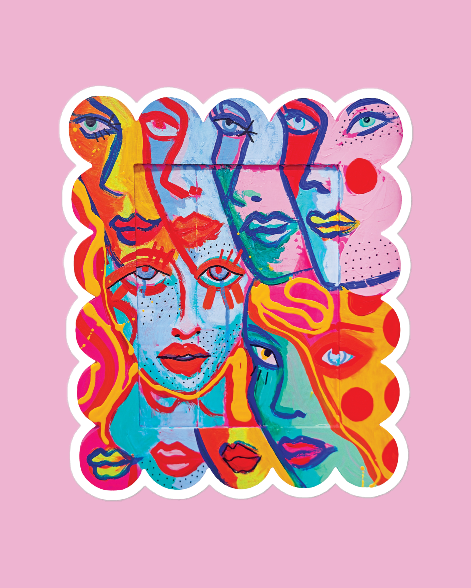 GIRLY GIRL 02 4x5" sticker
