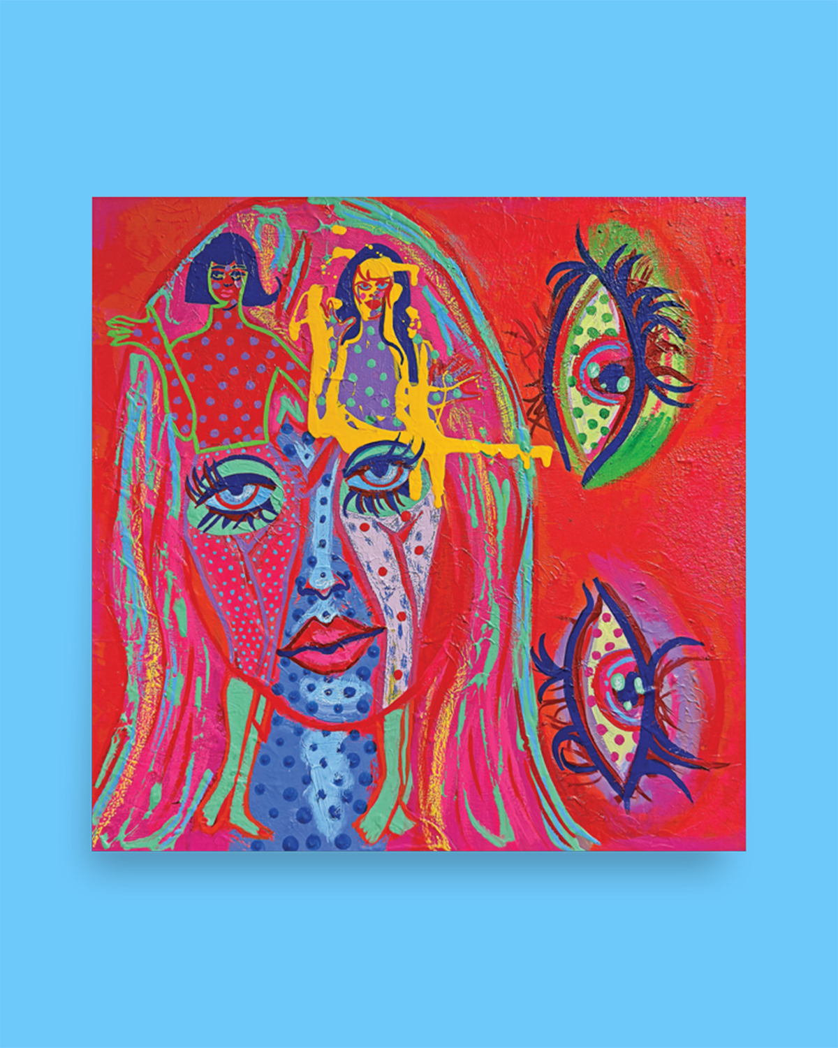 "GIRLY GIRL 08" print, 10x10"