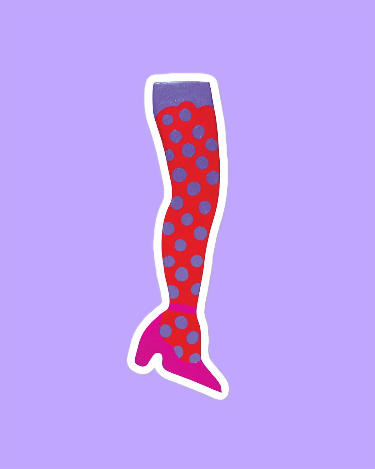 GIRLY GIRL 06 4x5" sticker