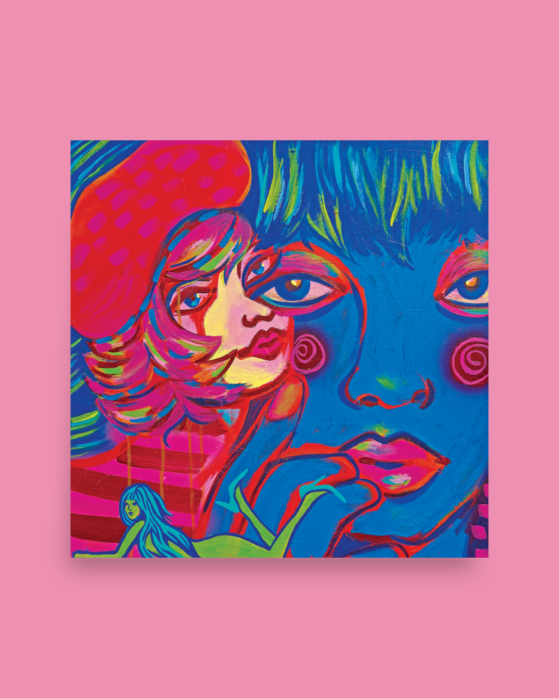 "GIRLY GIRL 04" print, multiple sizes
