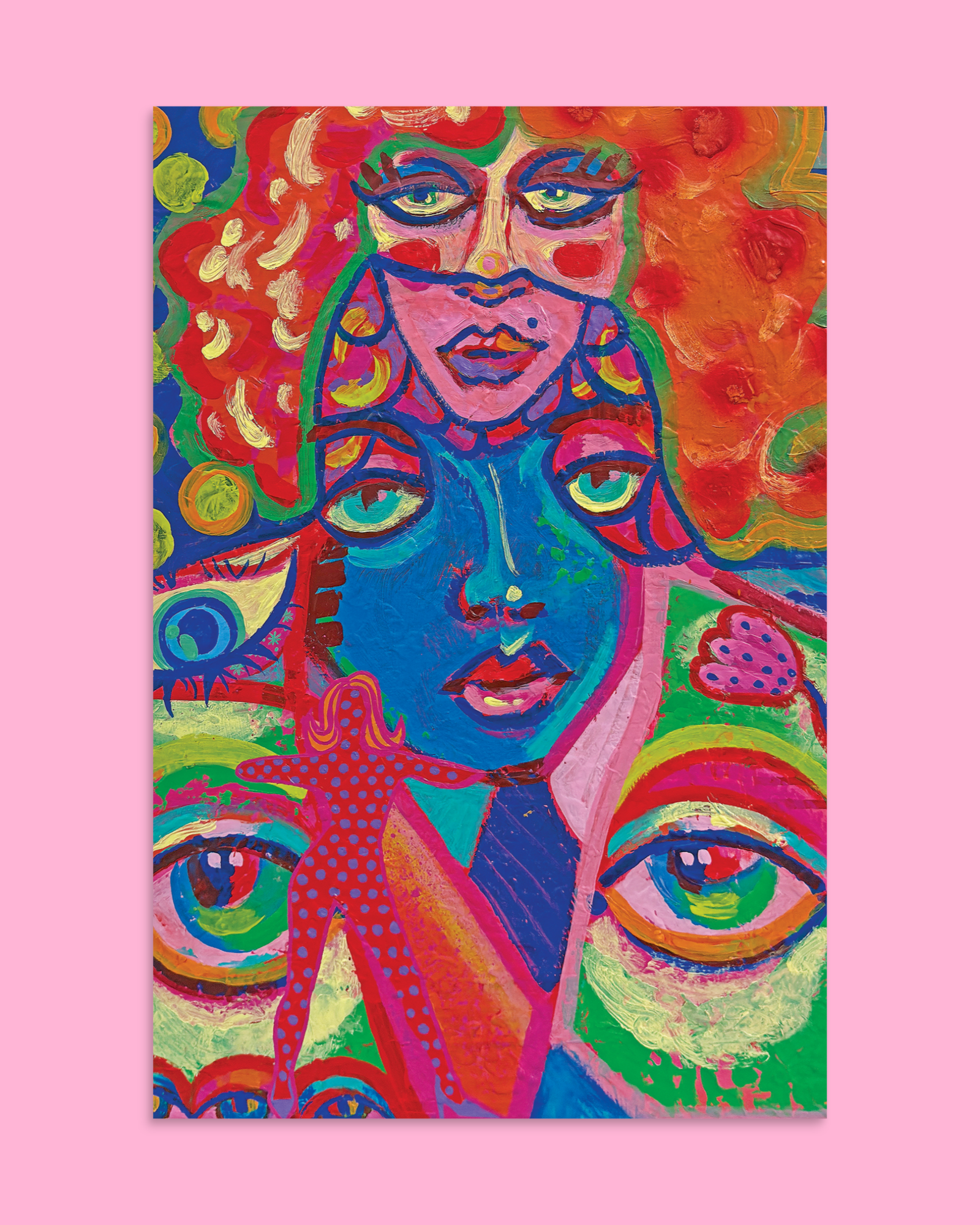 "GIRLY GIRL 03" 8x12" print