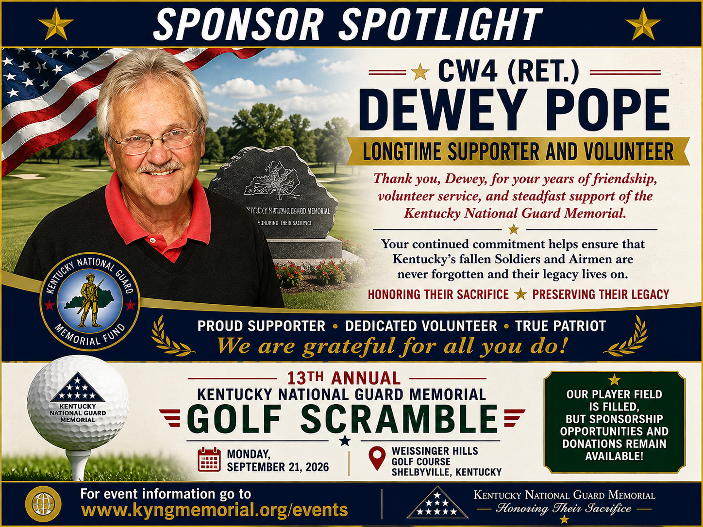 CW4 (Ret) Dewey Pope