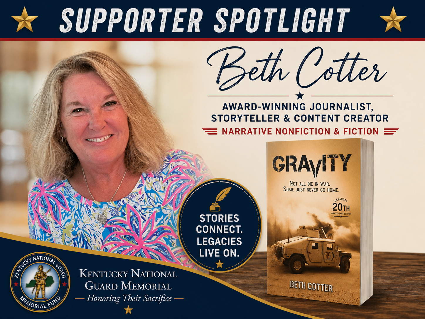 Beth Cotter - Award Winning Journalest