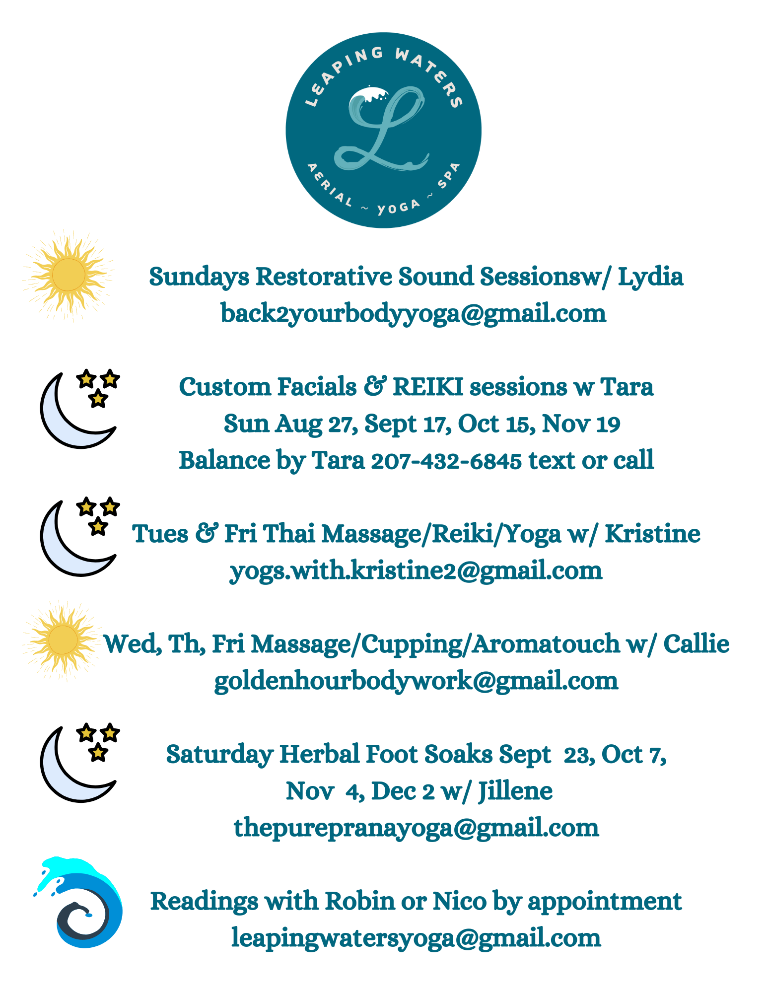 Spa Services, Maine Massage, Maine Reiki, Maine Sound Healing, Maine